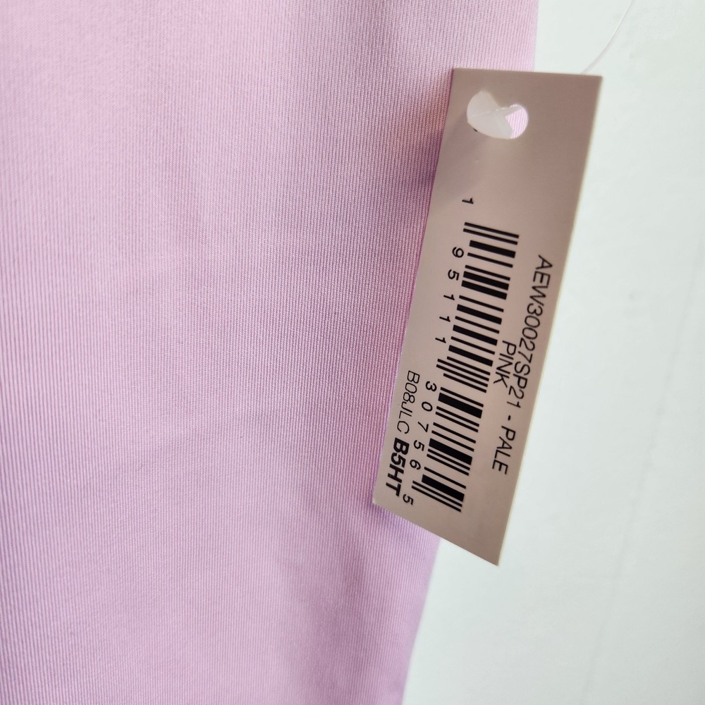 Amazon Essentials Leggings‎ Womens XS Pale Pink High Rise Stretch Yoga Pants Gym - Picture 3 of 12